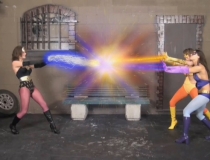 Electra Star vs Solar Girl&Luna Star